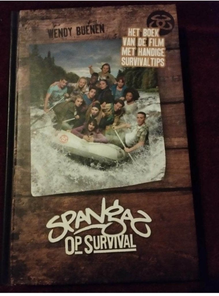 Spangas op survival hc, Boeken, Ophalen, Wendy Buenen, Zo goed als nieuw, Fictie