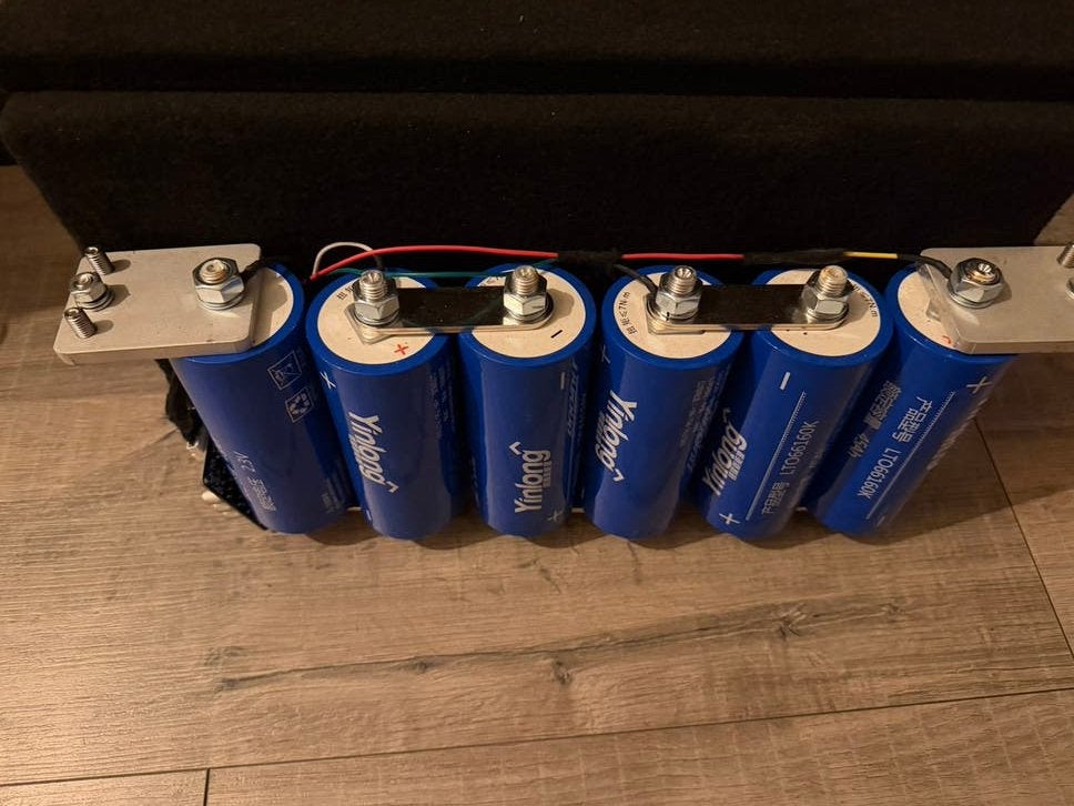 Lto accu bank 45 ah 2.3 v, Ophalen, Zo goed als nieuw