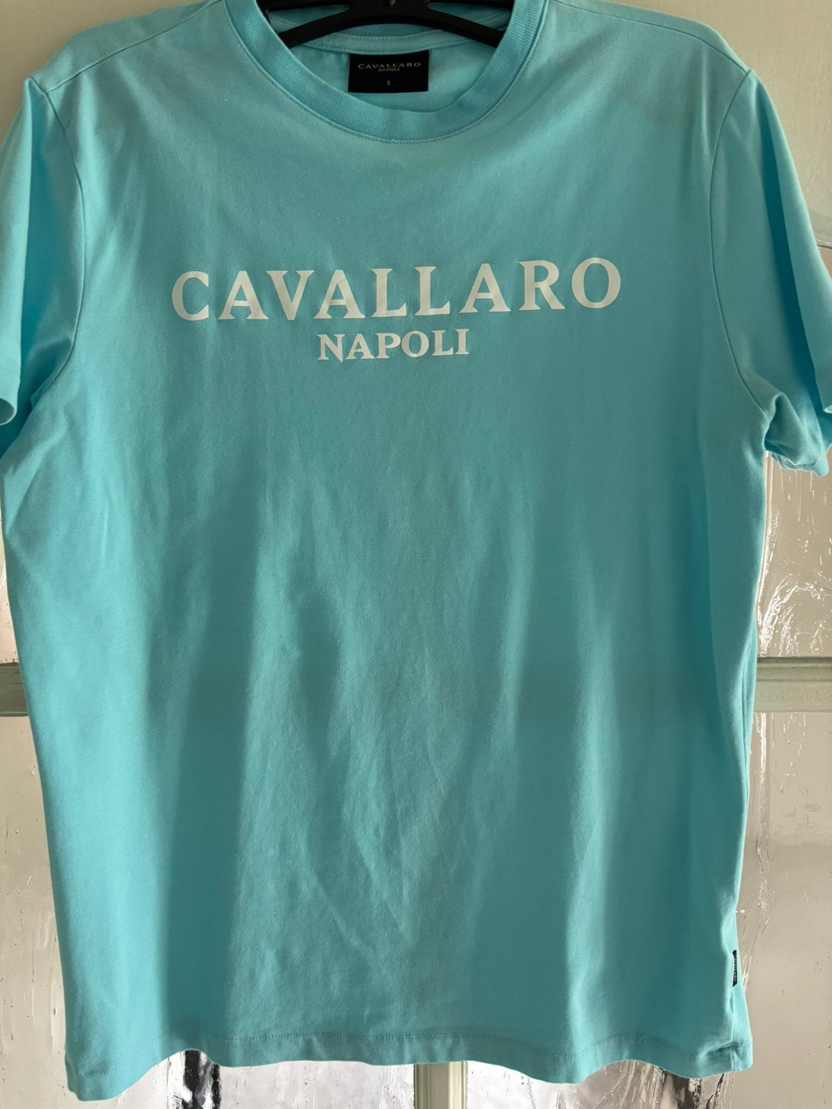 Cavallaro t- shirt maat S, Ophalen of Verzenden, Zo goed als nieuw, Maat 52/54 (L), Blauw