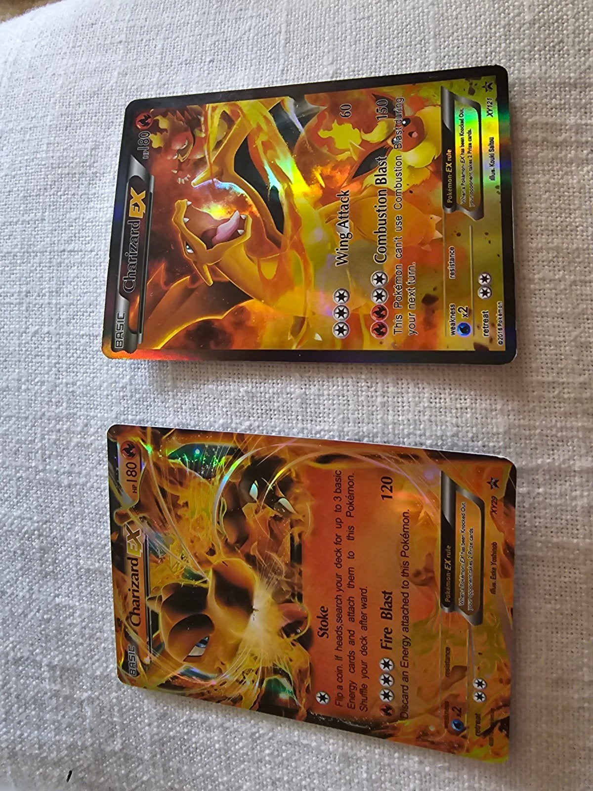 pokemon charizard EX, Hobby en Vrije tijd, Ophalen of Verzenden