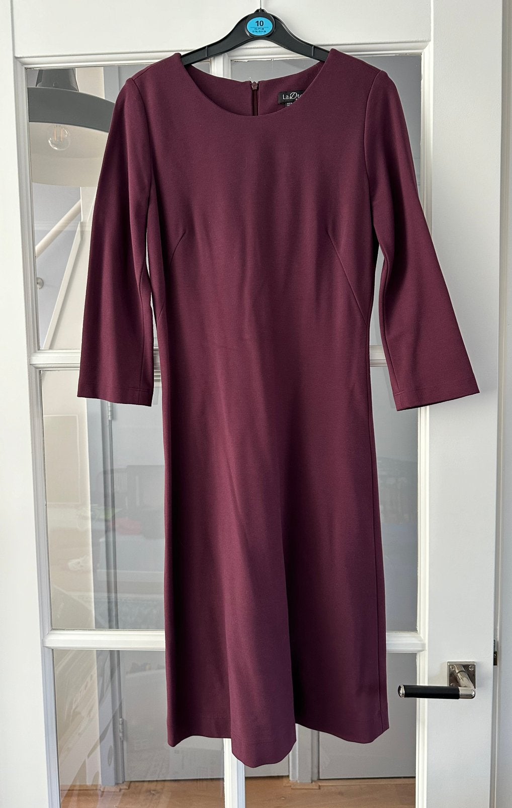 Nieuwe bordeaux rode jurk LaDress maat XXS / XS, Kleding | Dames, Nieuw, Ophalen of Verzenden, Maat 34 (XS) of kleiner, Rood