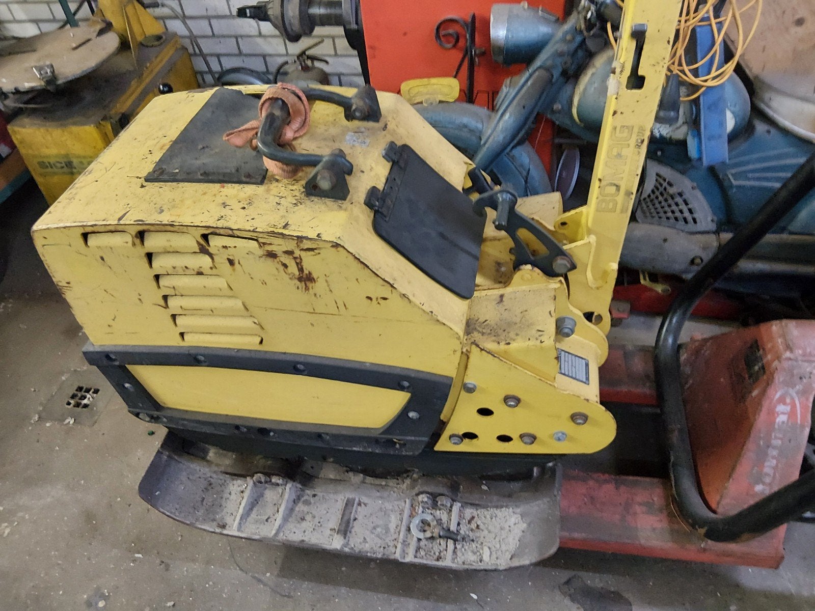 Bomag BPR 55/65 D Trilplaat - 2010 Model, Ophalen of Verzenden