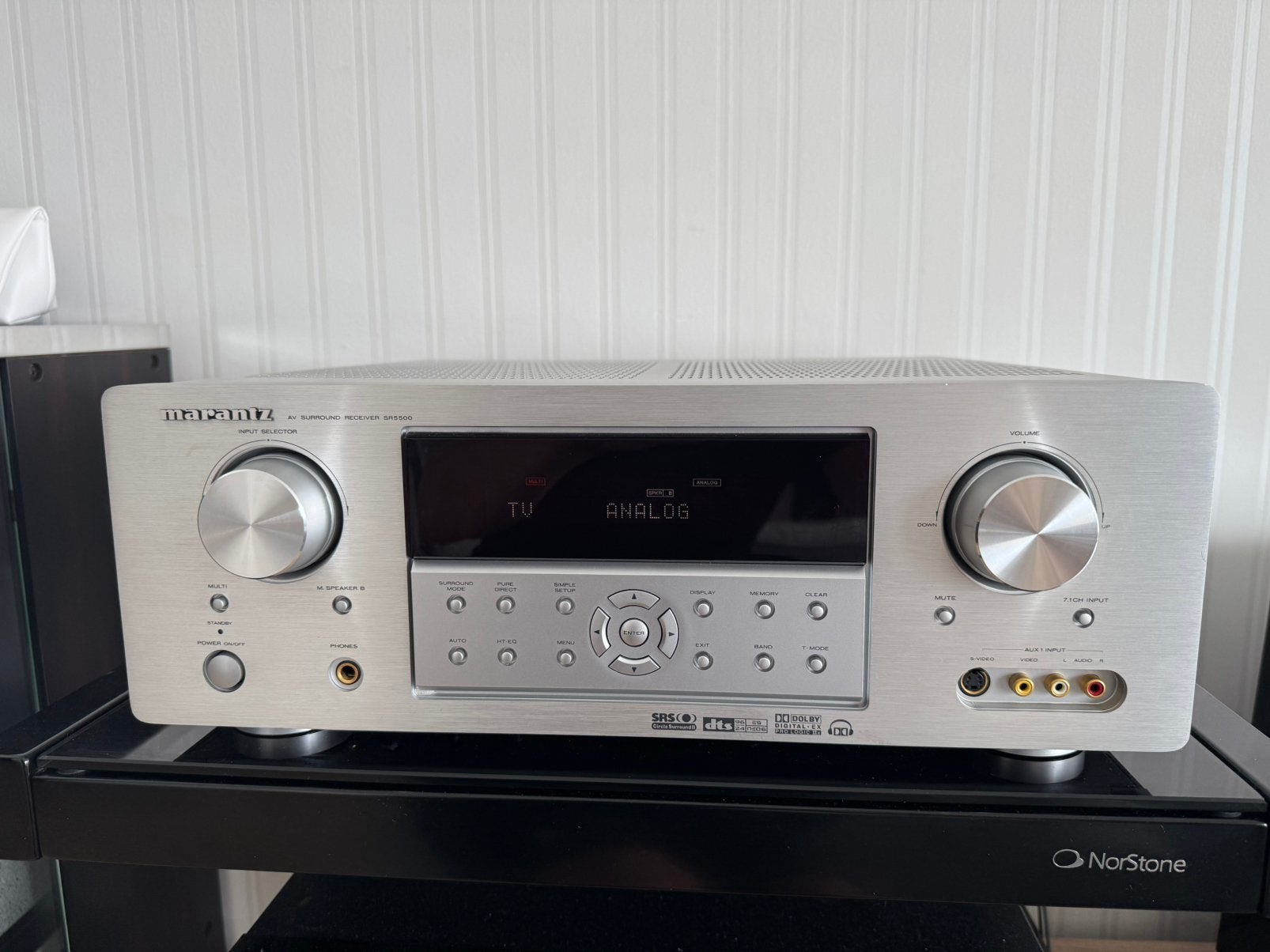 Marantz SR5500 7.1 AV Receiver Dolby DTS, Ophalen, 60 tot 120 watt, Marantz