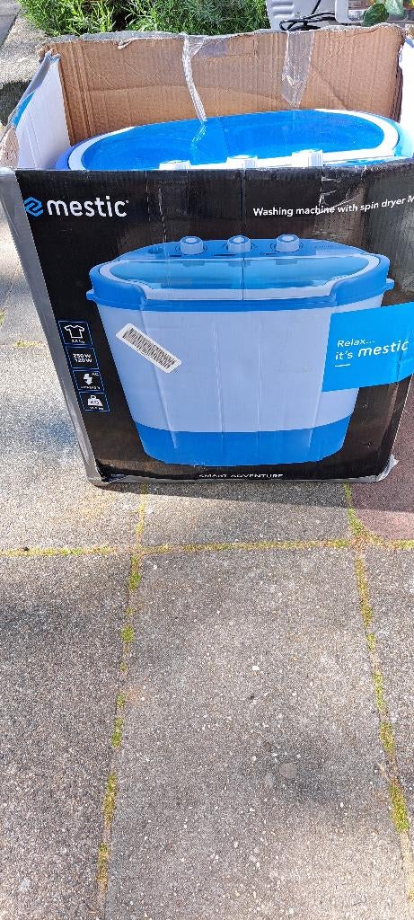Kampeer wasmachine, Caravans en Kamperen, Kampeeraccessoires, Ophalen, Zo goed als nieuw