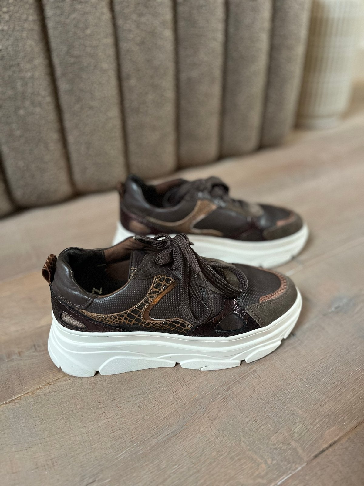 Blasz sneakers bruin maat 37, Verzenden, Bruin, Sneakers of Gympen