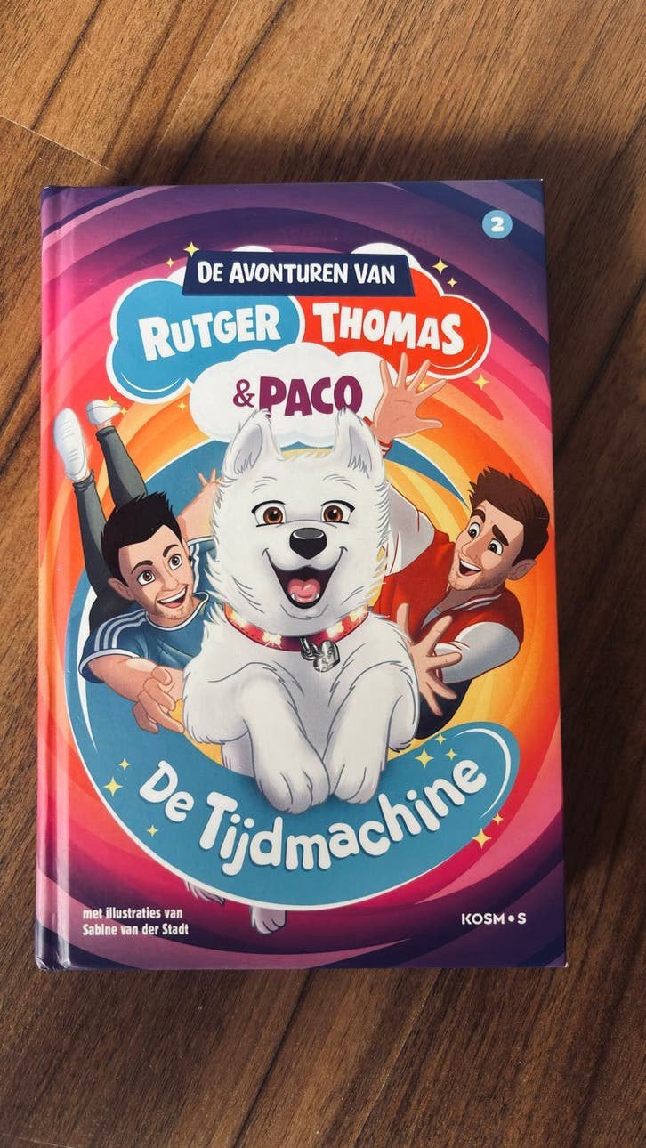 De Avonturen van Rutger, Thomas & Paco: De Tijdmachine, Ophalen of Verzenden, Zo goed als nieuw, Fictie
