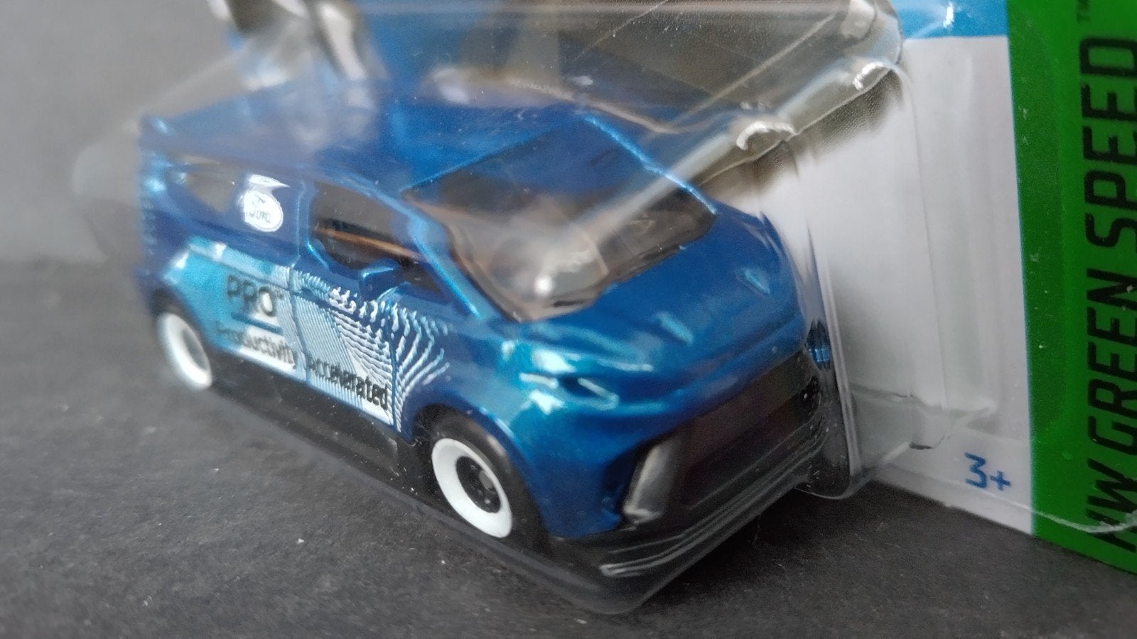 Ford Transit Performance Supervan 4 Blauw Hot Wheels Pol, Auto, Verzenden, ., Nieuw