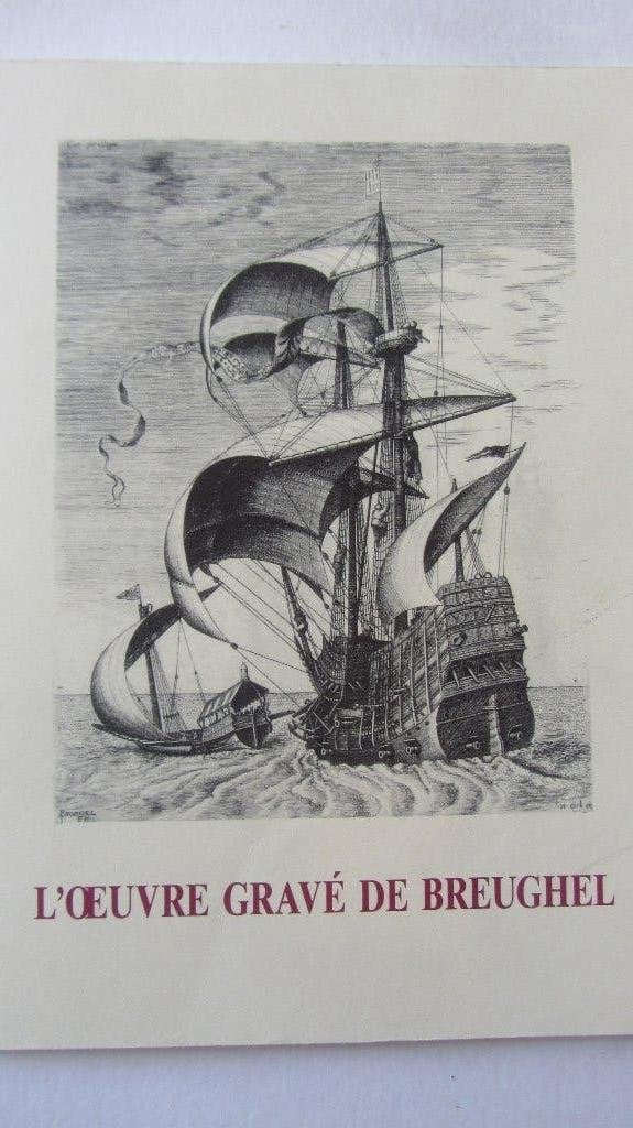 L'oeuvre Gravé de Breughel, Ophalen of Verzenden, Zo goed als nieuw