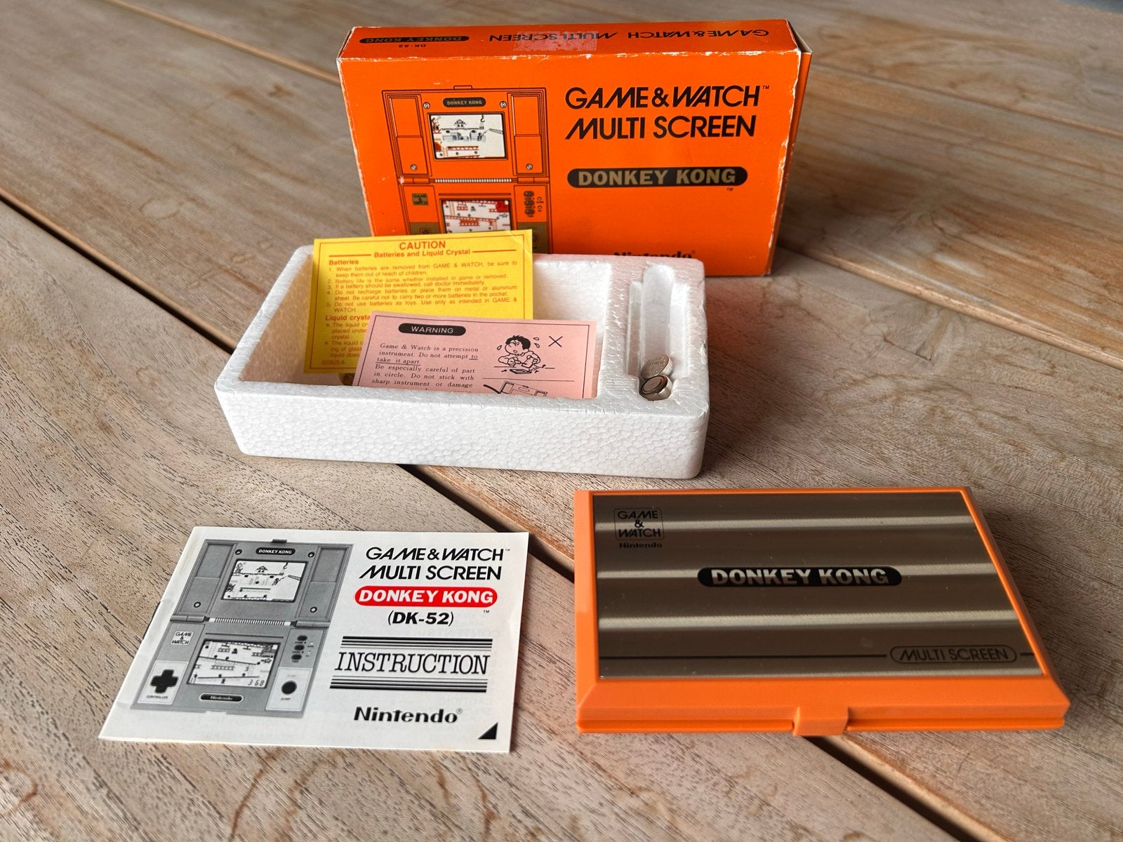 Nintendo Game & Watch Donkey Kong (DK-52) Uitstekende staat!, Ophalen of Verzenden, Nintendo, Zo goed als nieuw