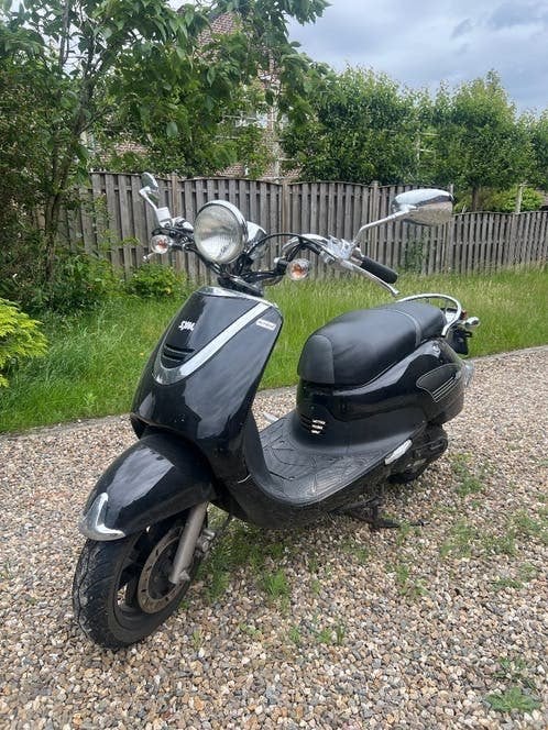 Scooter Sym  Allo 50 B klasse, Fietsen en Brommers, Ophalen, Gebruikt, Maximaal 45 km/u, Allo