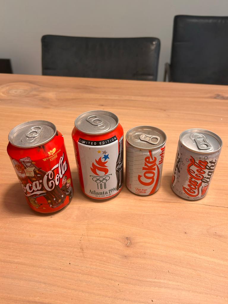 Coca-Cola verzameling: blikjes, flessen en verpakkingen, Ophalen of Verzenden, Gebruikt, Verpakking