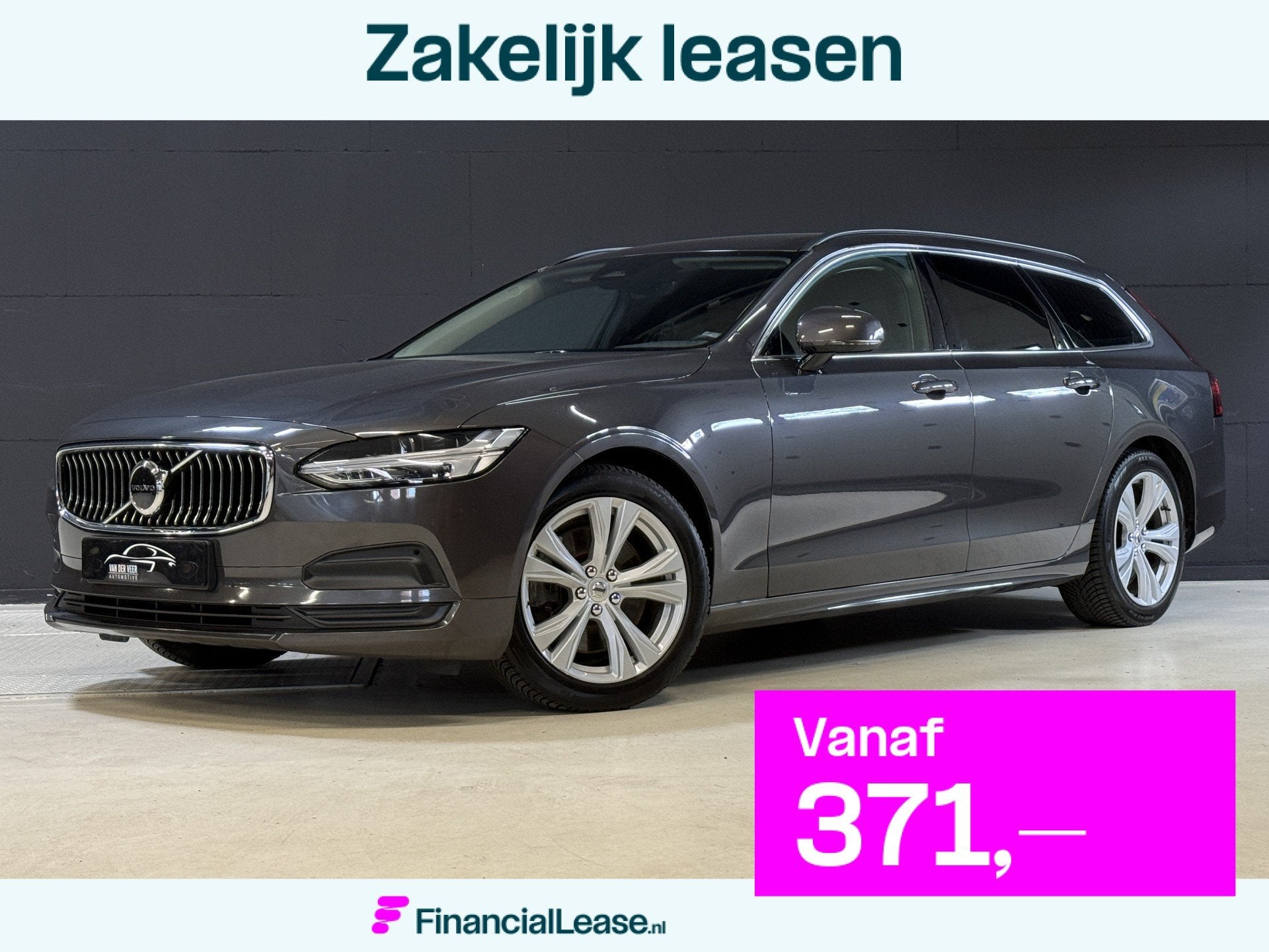 Volvo V90 2.0 B4 Momentum Business | Stoel/stuurverwarming |, 15 km/l, 4 cilinders, 1731 kg, 102 €/maand