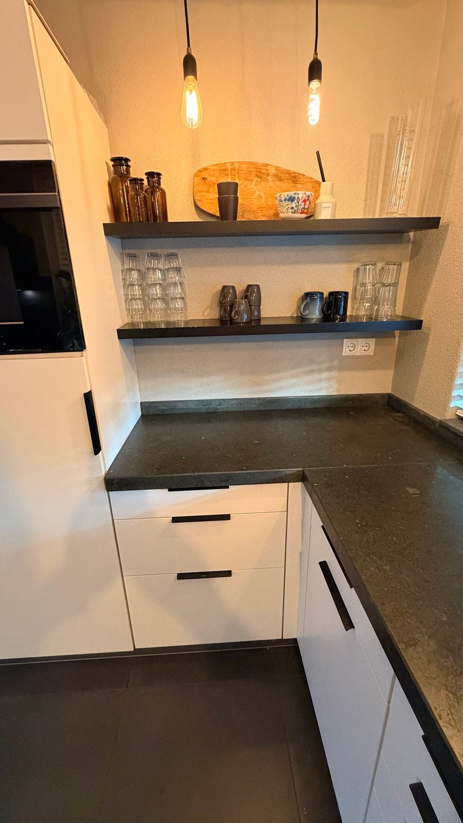 Complete keuken met Siemens apparatuur en Le Mans kast, Ophalen, Gebruikt, Minder dan 60 cm, 160 cm of meer