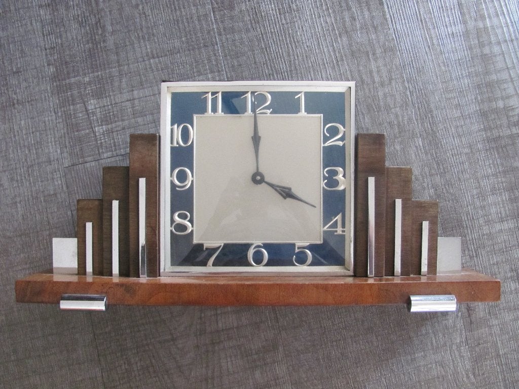Art Deco klok, Antiek en Kunst, Ophalen of Verzenden