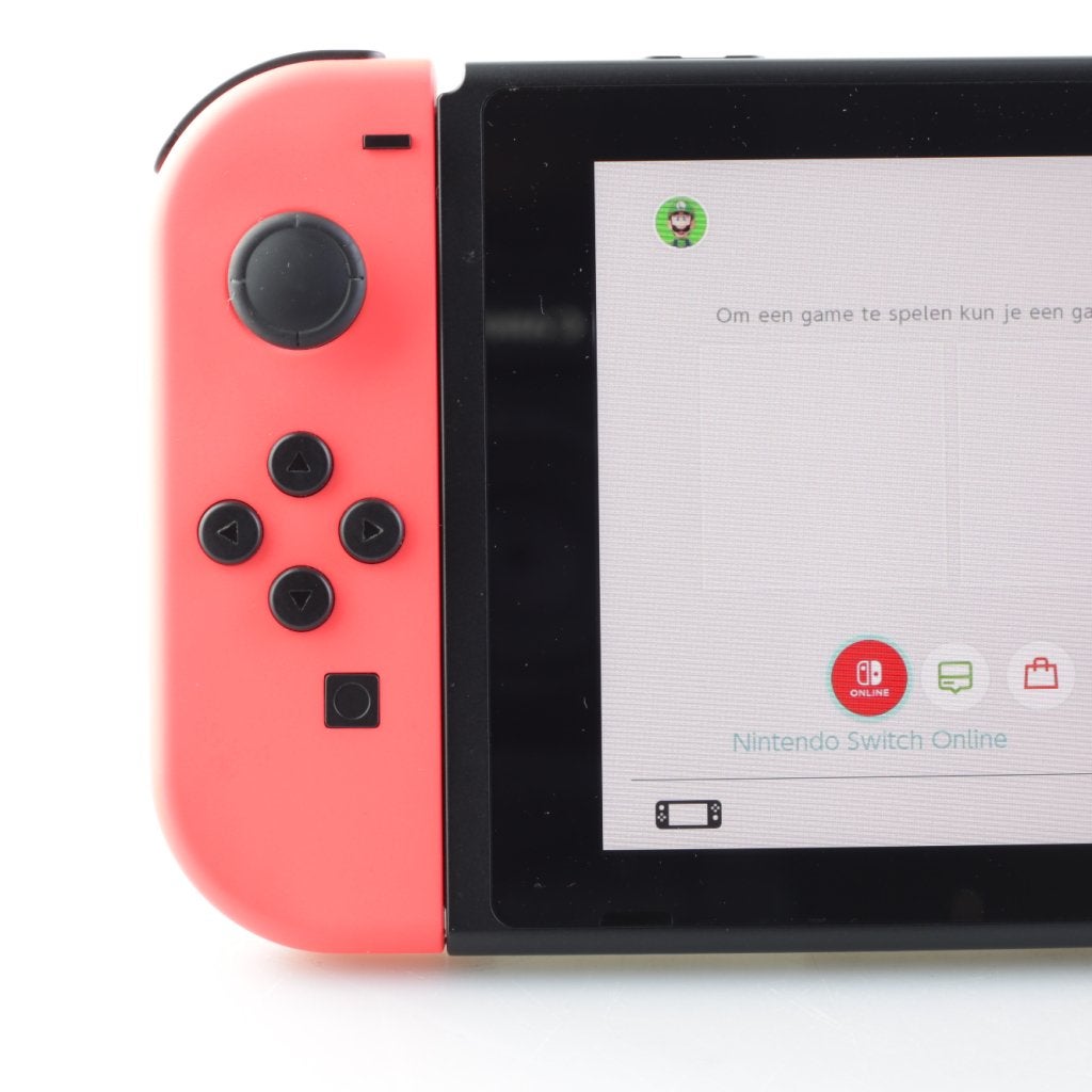 Nintendo Switch 32GB Rood Blauw, Spelcomputers en Games, Spelcomputers | Nintendo Switch, Nintendo, Zo goed als nieuw, Support@nintendo.com