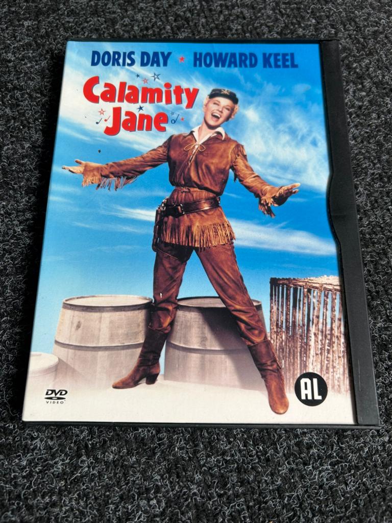 Calamity jane op dvd 1953, Alle leeftijden, Ophalen of Verzenden, Gebruikt, Drama