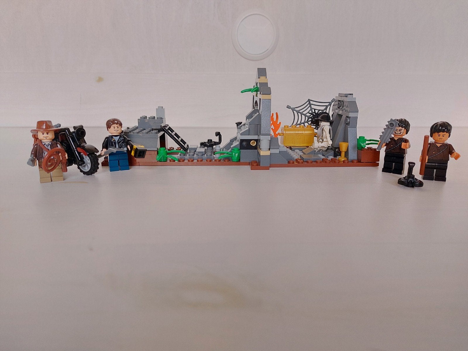 Lego Indiana Jones 7196 - Kingdom of the Crystal Skull, Kinderen en Baby's, Gebruikt, Overige thema's, Lego, Ophalen of Verzenden