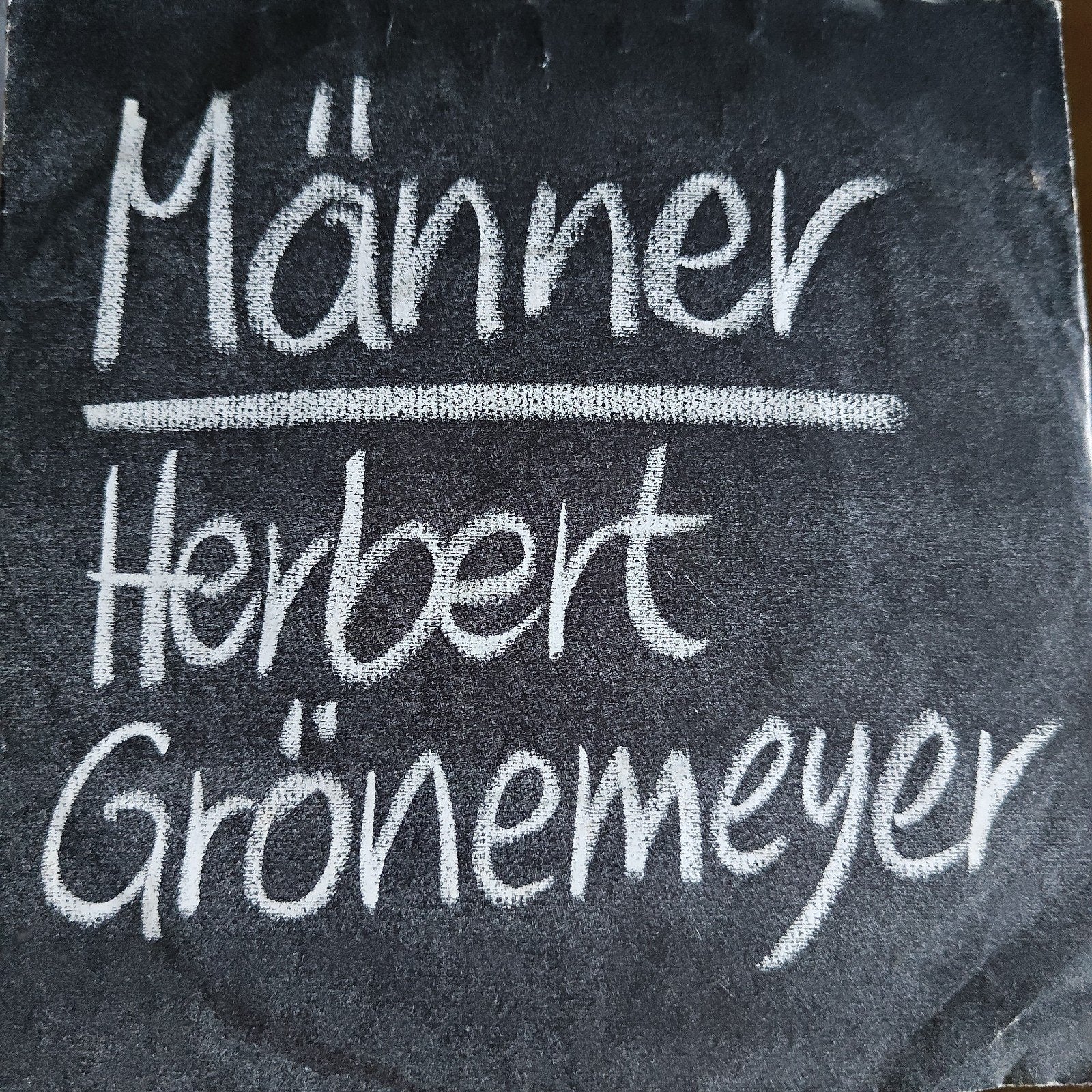 Herbert Grönemeyer - Männer (Vinyl Single), Ophalen of Verzenden, 7 inch