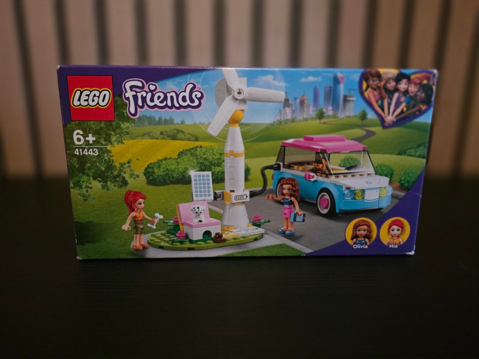 41443 LEGO Friends Olivia's elektrische auto, Lego, Friends, Ophalen of Verzenden, Zo goed als nieuw