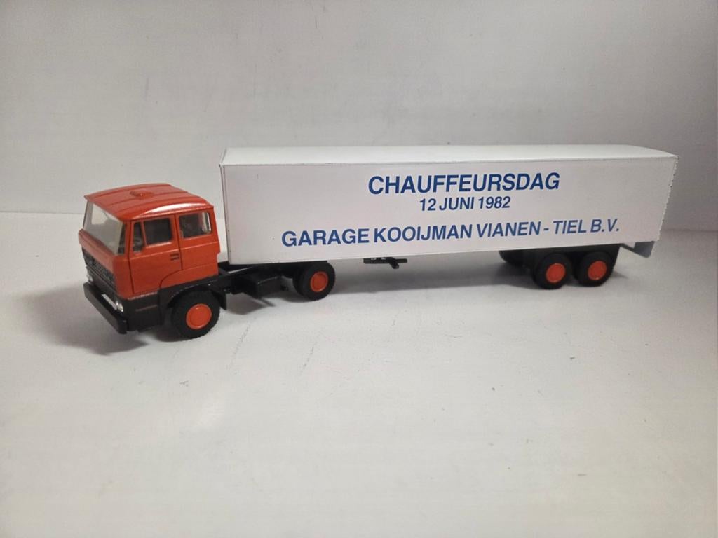 Lion Car DAF 2800 "Chauffeursdag Tiel" 1:50, ., Ophalen of Verzenden, Zo goed als nieuw, .