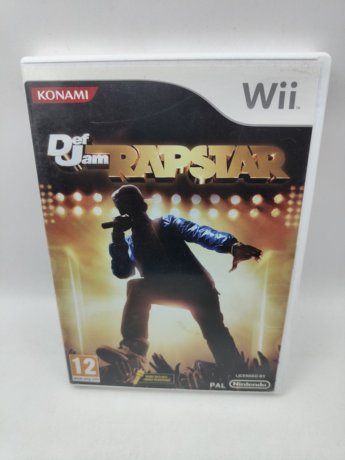 Def Jam Rapstar - Nintendo Wii, Muziek, Gebruikt, Konami Digital Entertainment B.V., 14-16 Sheet Street, Windsor, Berkshire, SL4 1BG, UK