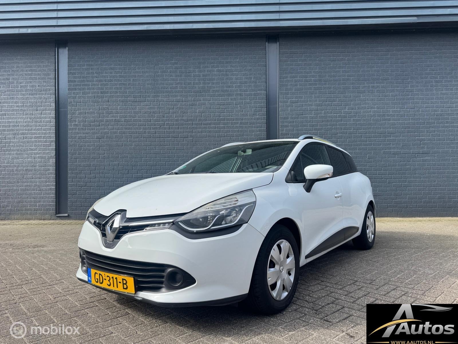 Renault Clio Estate 0.9 TCe Expression- Nap-, Auto's, Renault, Voorwielaandrijving, Wit, Origineel Nederlands, Handgeschakeld