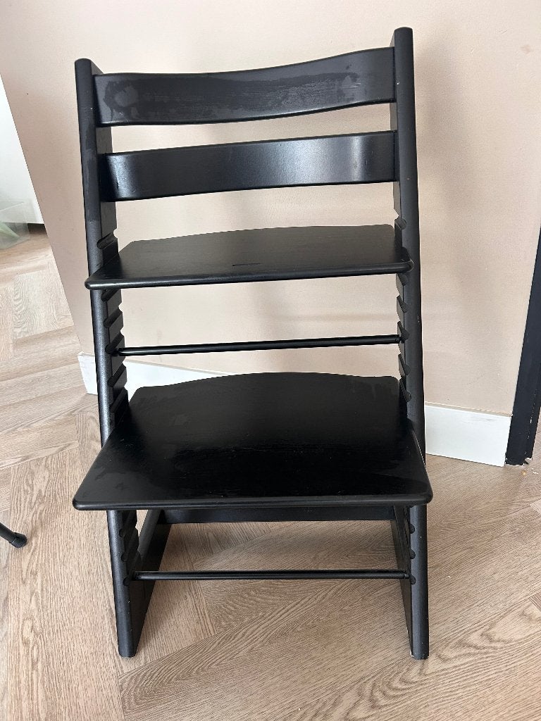 Stokke stoel, Ophalen, Gebruikt, Meegroeistoel, Afneembaar eetblad