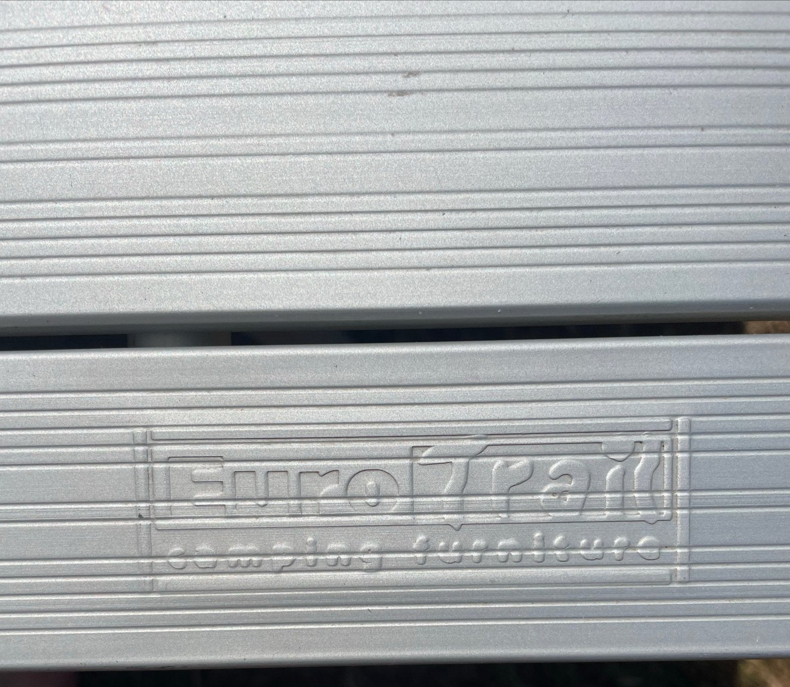 Eurotrail Oprolbare Campingtafel 64x90cm - In hoogte verstel, Ophalen, Zo goed als nieuw