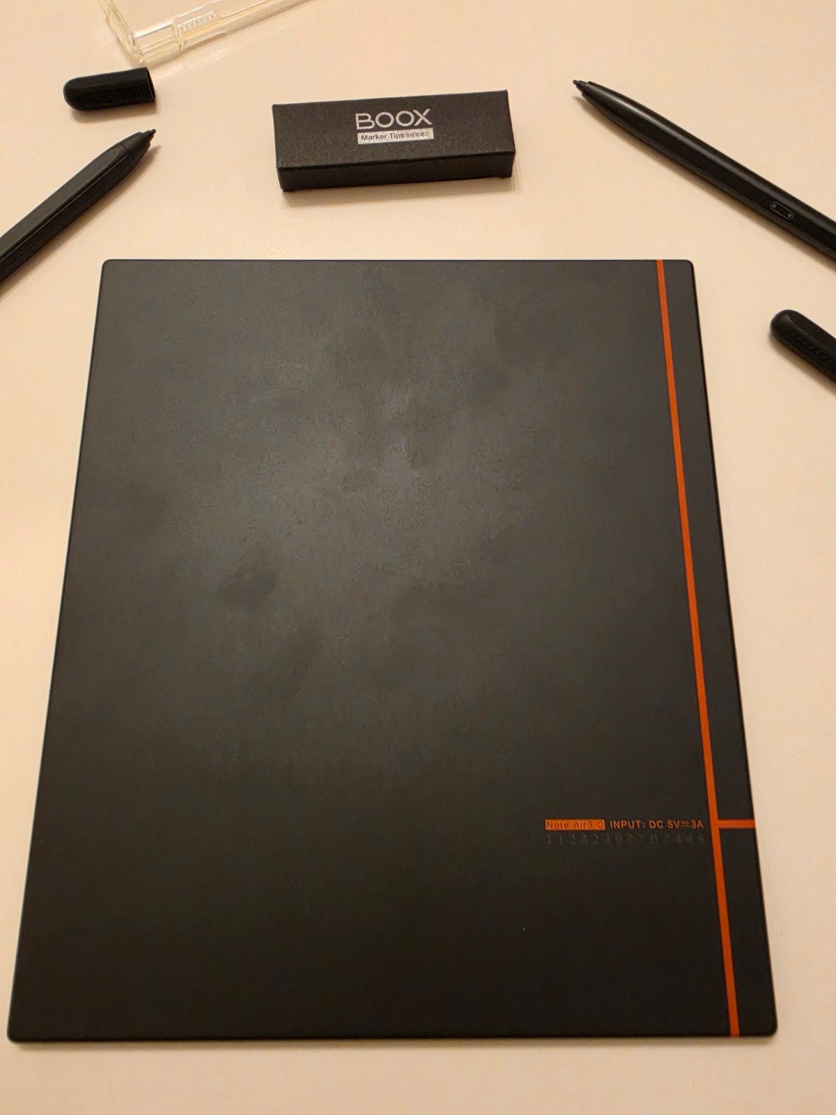 Boox Note Air 3c Plus E-reader met accessoires, Computers en Software, Boox, Touchscreen, Ophalen of Verzenden, Zo goed als nieuw