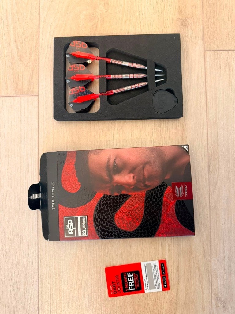 Target Aspinall darts Gen 2 - 23 gram, Sport en Fitness, Darts, Ophalen of Verzenden, Nieuw, Pijlen, Elektronisch