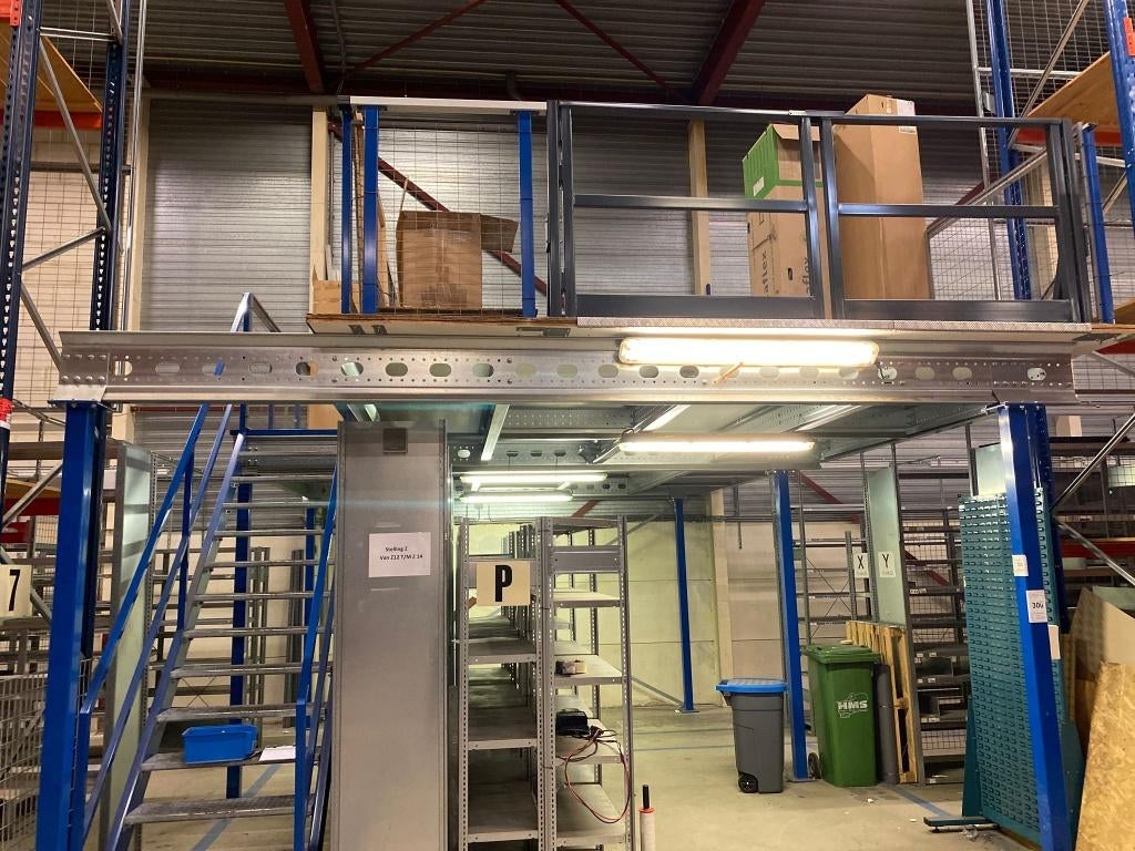 Entresolvloer verdiepingsvloer 2 stuks koopje, Zakelijke goederen, Kantoor en Winkelinrichting | Magazijn, Stelling en Opslag