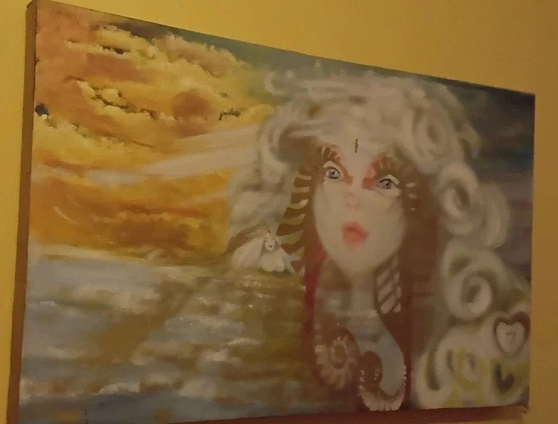 Olieverf op canvas: Hopi, Ophalen of Verzenden