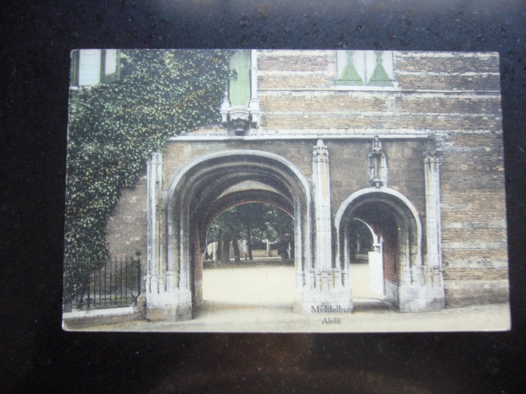 MIDDELBURG  =  ABDIJ, Verzamelen, Ophalen of Verzenden, 1920 tot 1940, Gelopen, Zeeland