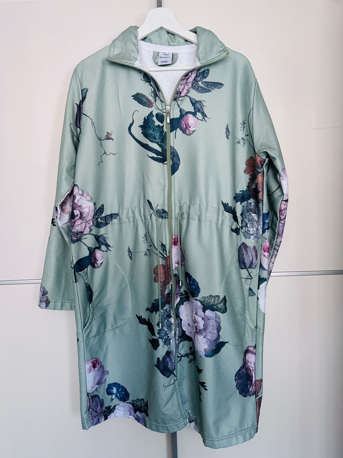 VanDyck badjas Olivia Smoke green mt XL, Ophalen of Verzenden, Zo goed als nieuw