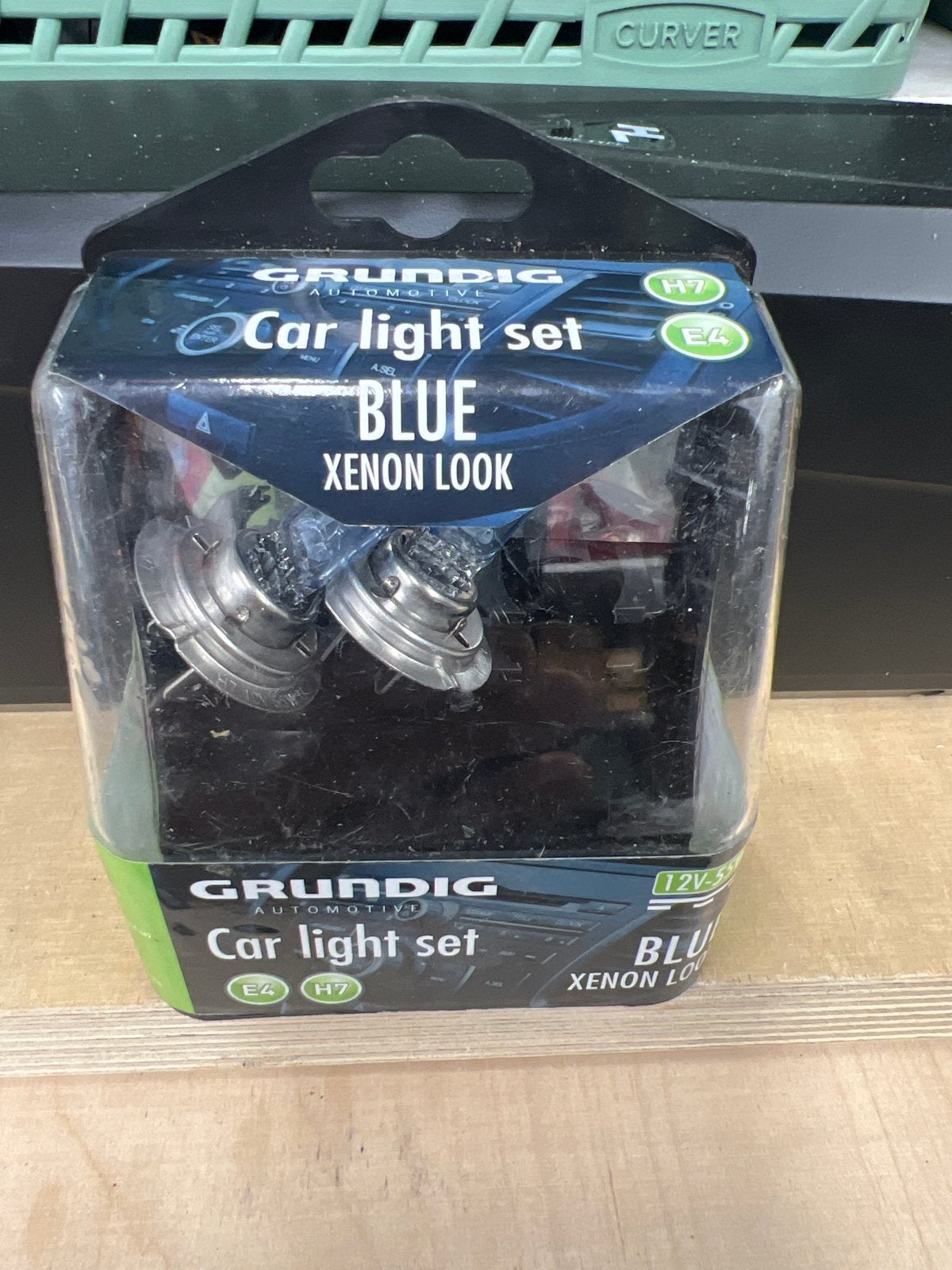 Grundig H7 E4 12V 55W Blue Xenon Look Autolampen Set, Ophalen of Verzenden, Nieuw, Universele onderdelen