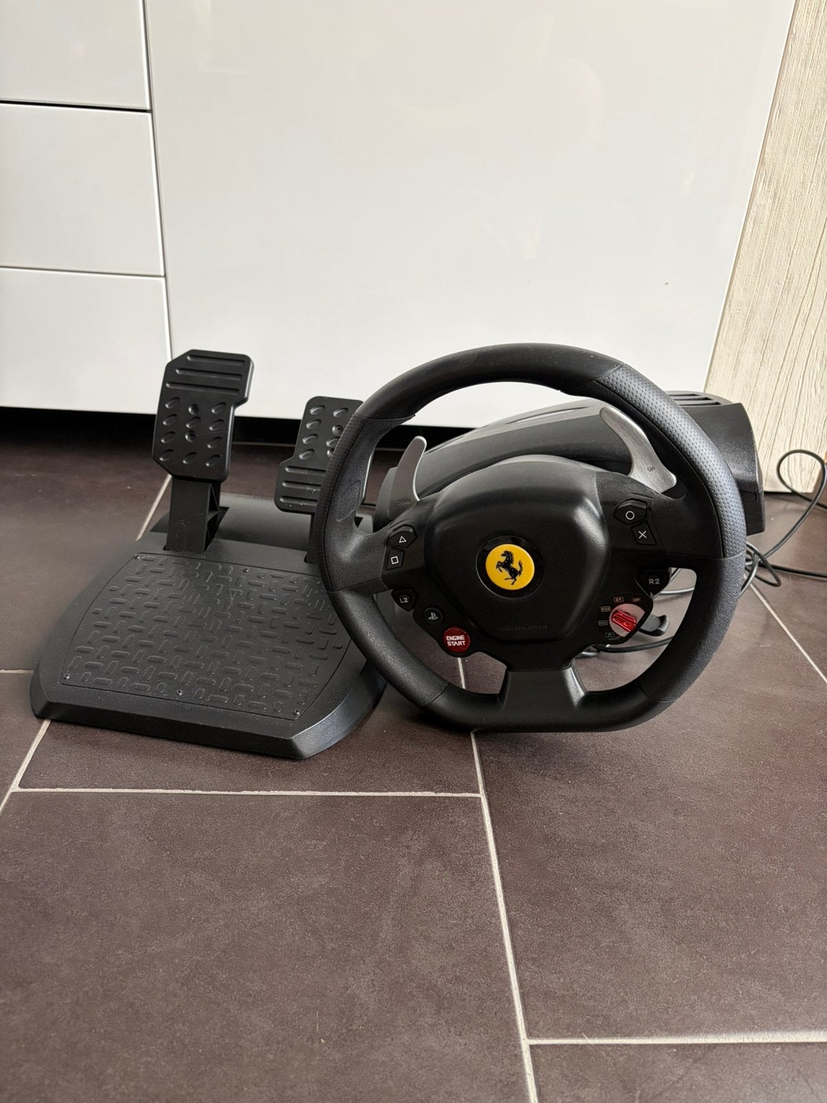 Thrustmaster Ferrari T80 Ferrari 488 GTB Edition, Ophalen of Verzenden, Gebruikt, Stuur of Pedalen, PlayStation 4