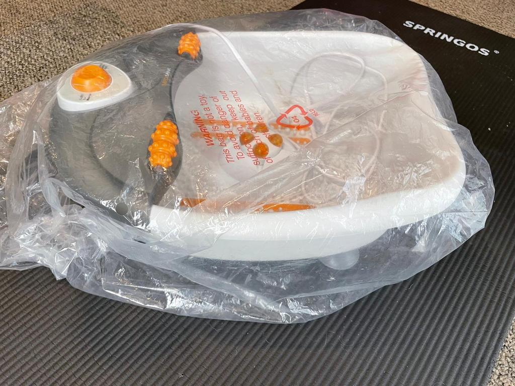 Voetbad zgan, Ophalen, Zo goed als nieuw