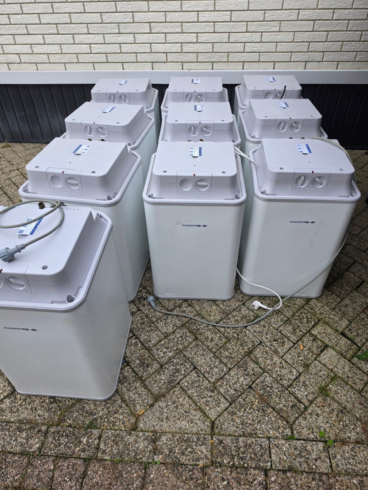 Itho Daalderop 50 liter Duo en Mono Plus Koper Boilers, Ophalen, Gebruikt, 160 cm of meer