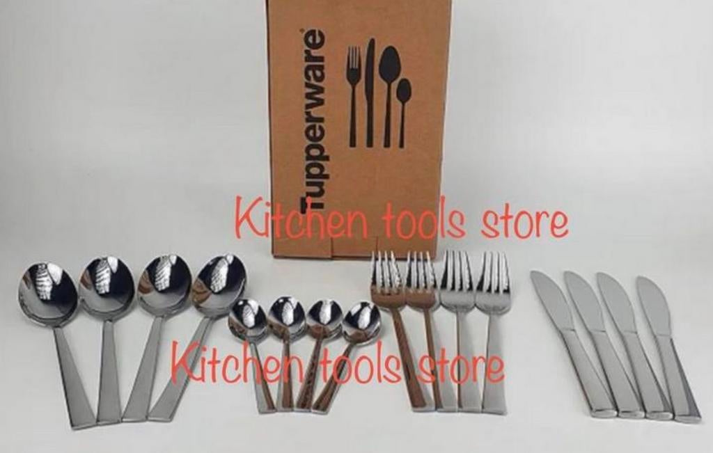 Tupperware pro chef serie 16 delige bestekset op voorraad, Ophalen of Verzenden, Nieuw, Overige typen