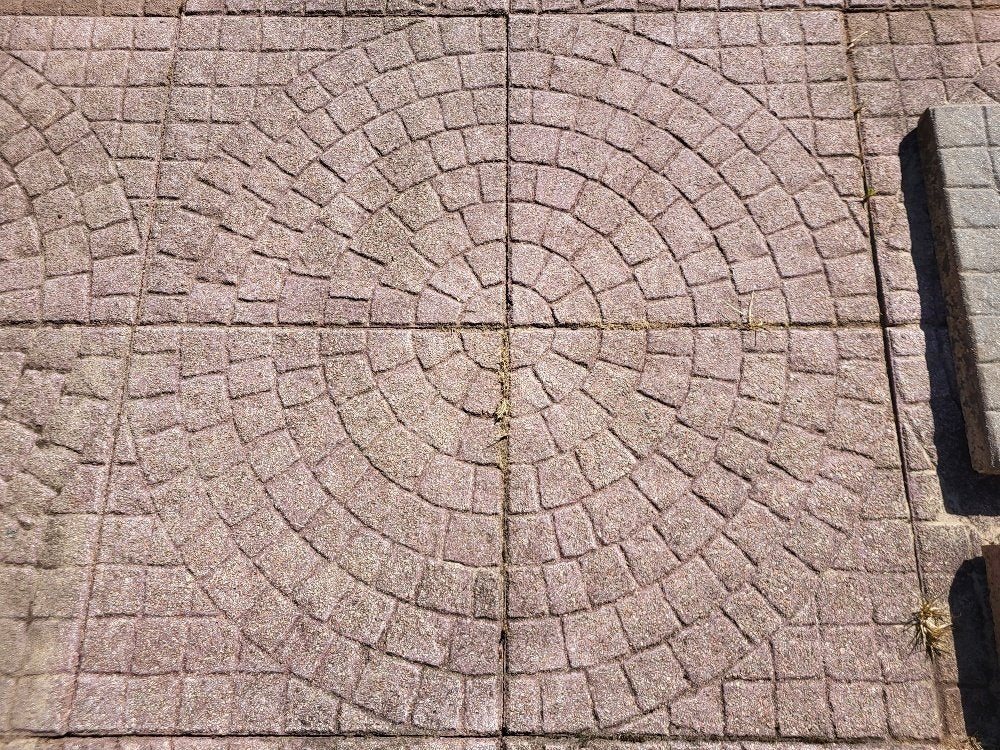 160 Siertegels van 50x50 cm (44 m²), Tuin en Terras, Ophalen, Gebruikt, 10 m² of meer, Beton