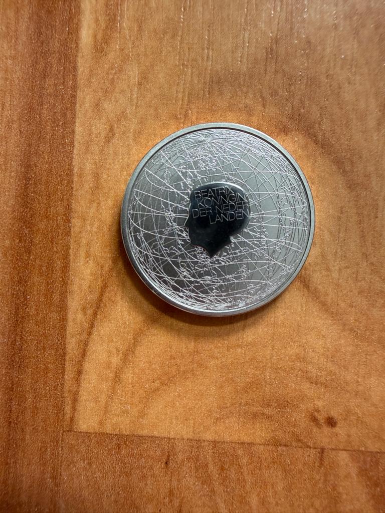 Zilveren 5 Euro Munt: het Australie vijfje, Postzegels en Munten, Munten | Nederland, Koningin Beatrix, Zilver, Euro's, Ophalen of Verzenden