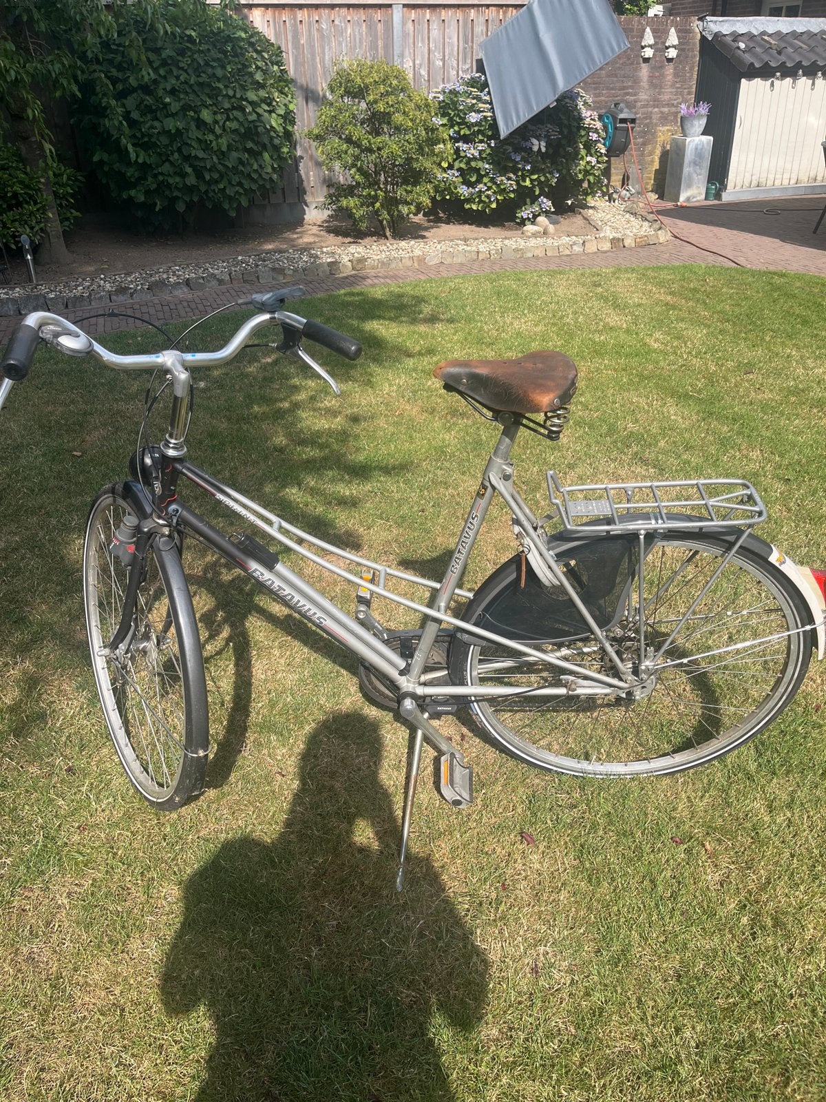 Vintage Batavus sprint damesfiets met versnellingen, Velgrem, Versnellingen, Batavus, Ophalen of Verzenden