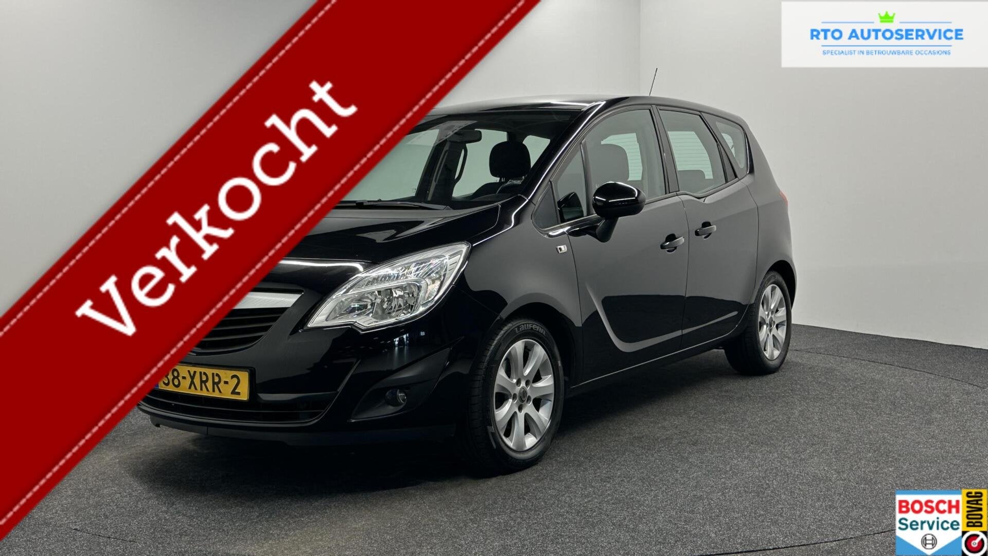 Opel Meriva 1.4 Turbo Color Edition ECC CRUISE LM TREKHAAK., Auto's, Voorwielaandrijving, Euro 5, Stof, Gebruikt