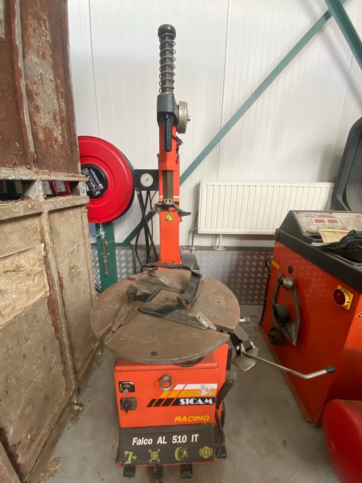 Sicam Falco AL 510 IT Racing banden demonteerapparaat, Auto diversen, Ophalen, Gebruikt