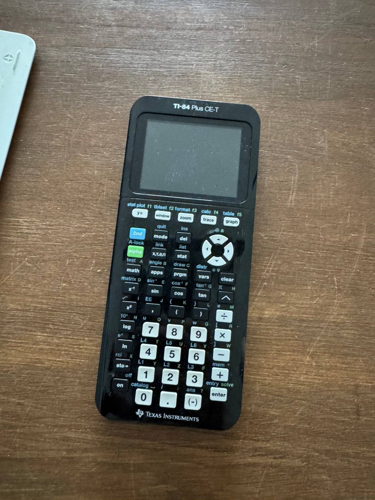 Grafische rekenmachine TI-84 plus CE-T, Diversen, Rekenmachines, Ophalen of Verzenden, Grafische rekenmachine, Zo goed als nieuw