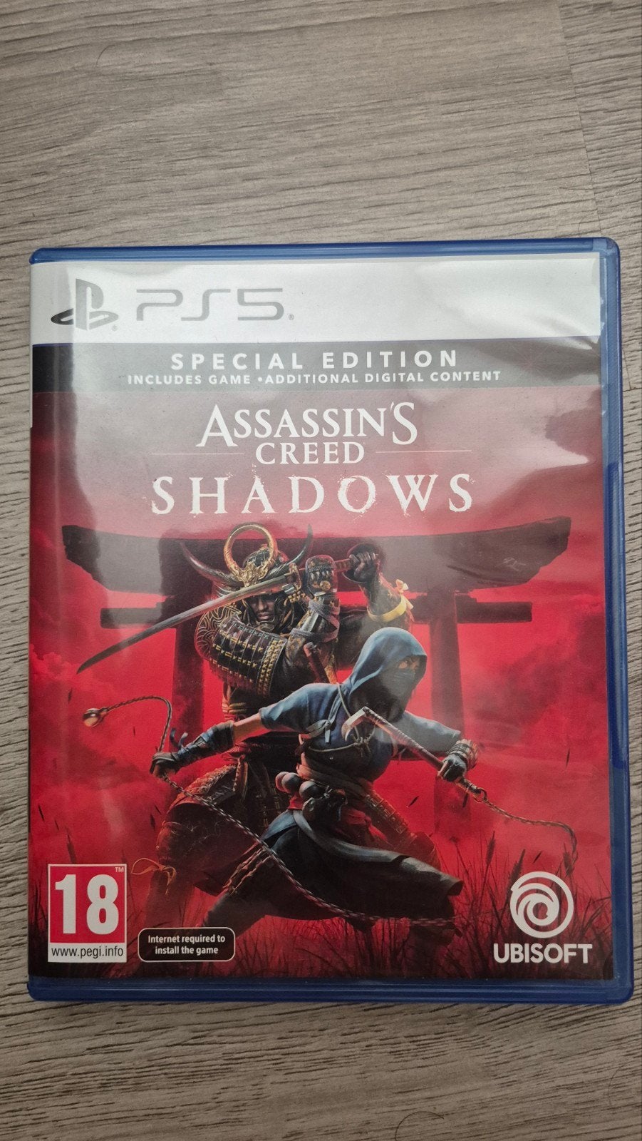 Assassin's Creed Shadows PS5 Special Edition (code gebruikt), Online, Gebruikt, Vanaf 18 jaar, 1 speler