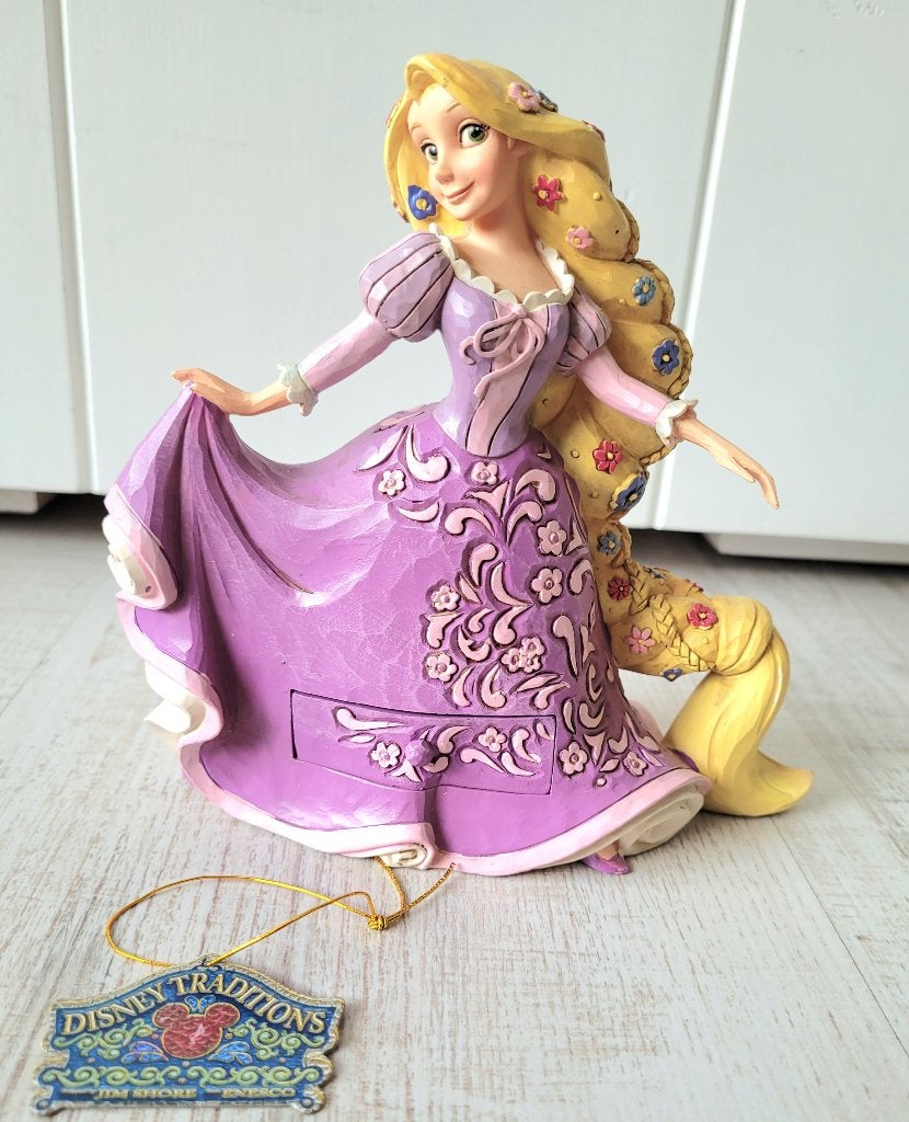 Disney Traditions Beeldje Rapunzel Treasure Keeper, Ophalen of Verzenden, Overige figuren, Nieuw, Beeldje of Figuurtje