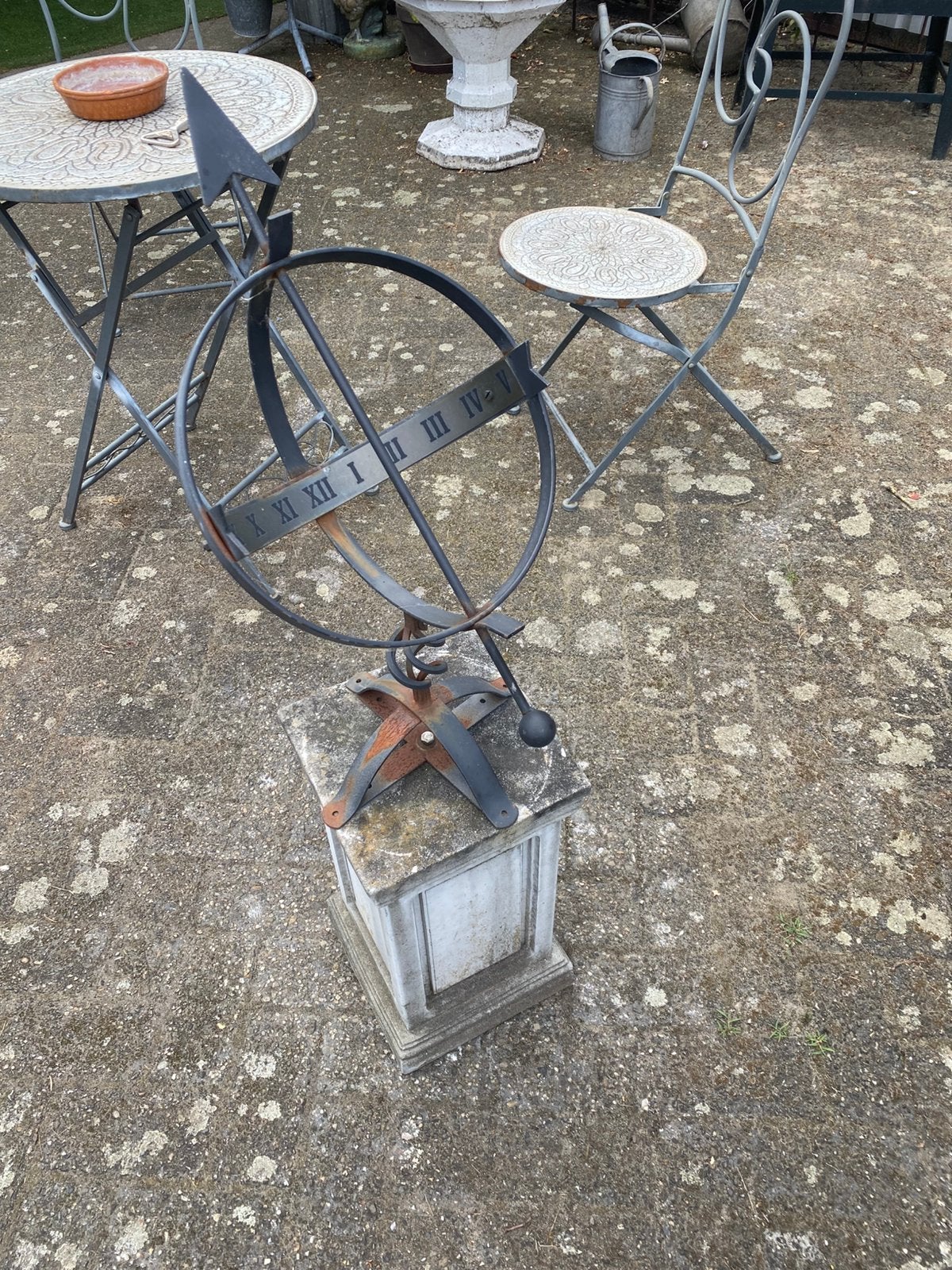Hele leuke zonnewijzer, Tuin en Terras, Tuinwanddecoratie, Ophalen, Gebruikt