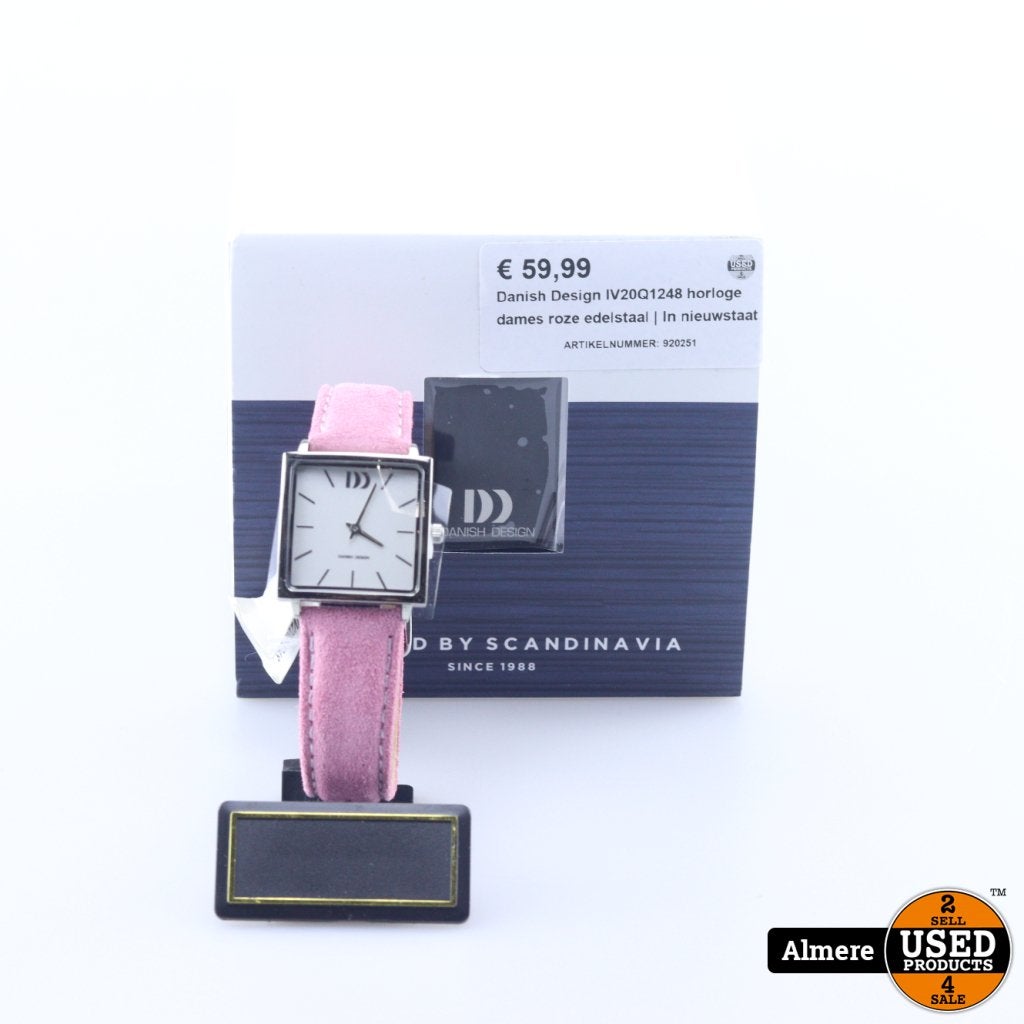 Danish Design IV20Q1248 horloge dames roze edelstaal | In ni, Sieraden, Tassen en Uiterlijk, Horloges | Dames, Festina, Zo goed als nieuw