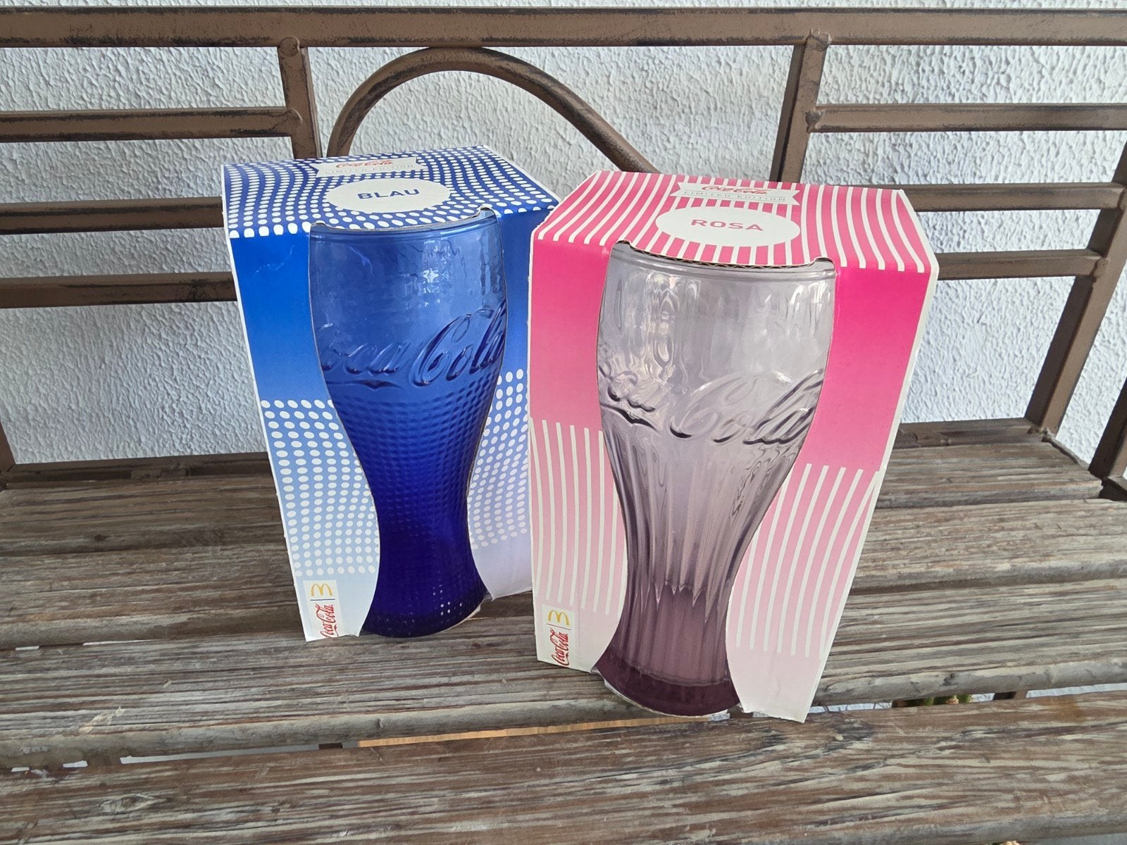 Coca-Cola glazen McDonald's 2013 Duitsland (Nieuw), Verzamelen, Glas en Borrelglaasjes, Nieuw, Frisdrankglas, Ophalen